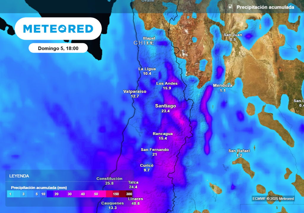 Precipitación acumulada