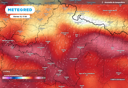 De 6 a 10 &ordm;C m&aacute;s: ma&ntilde;ana Navarra experimentar&aacute; un subid&oacute;n de temperaturas