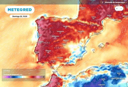 De 8 a 10 &ordm;C m&aacute;s: confirmado el vuelco en las temperaturas de este fin de semana en Espa&ntilde;a