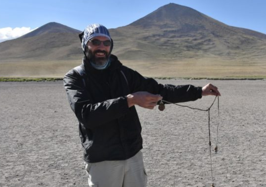 Primeros pobladores de América y sus presas. El investigador del CONICET Iván Pérez, otro de los investigadores del CONICET que participó del trabajo. Foto: Gentileza CONICET.