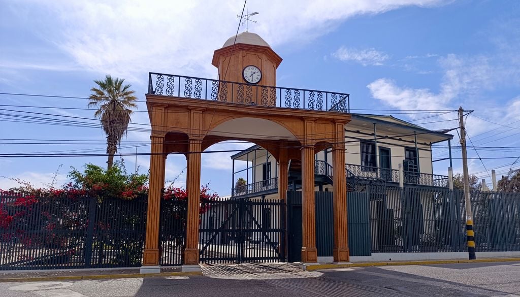 Museo Ferroviario Nacional de tacna. El Museo Ferroviario Nacional se encuentra muy cerca del Paseo Cívico de Tacna. Crédito: Catalina Contreras.