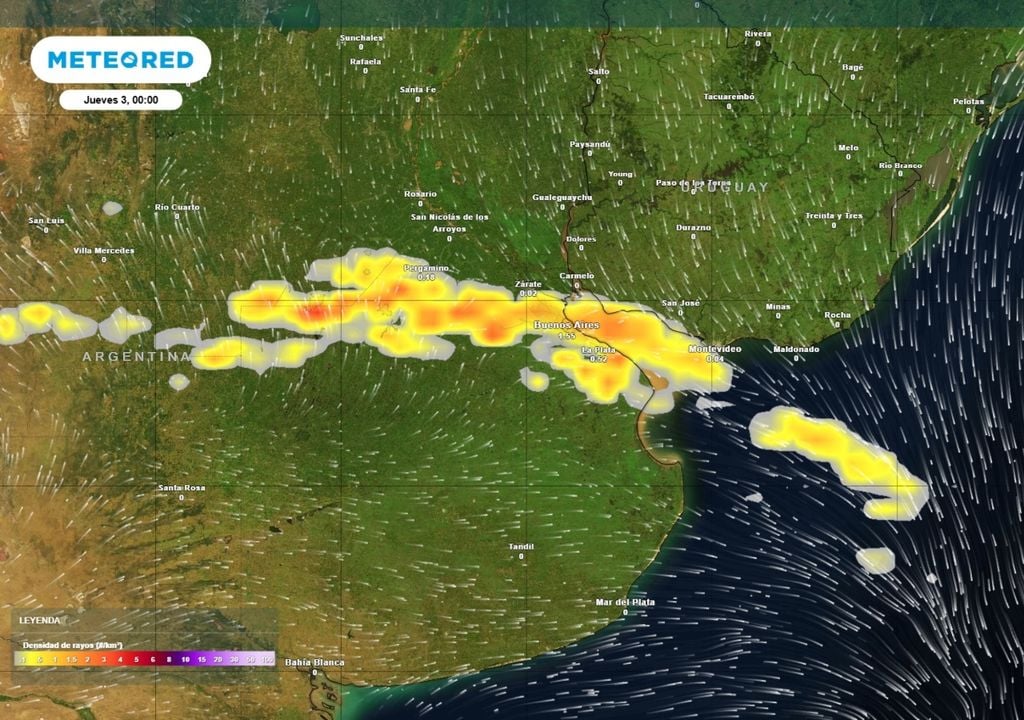 tormentas La stormentas serán de corta duración pero pueden ser puntualmente intensas