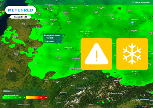 Un &eacute;pisode de neige en plaine se confirme entre jeudi et samedi ! Voici les pr&eacute;visions m&eacute;t&eacute;o en France