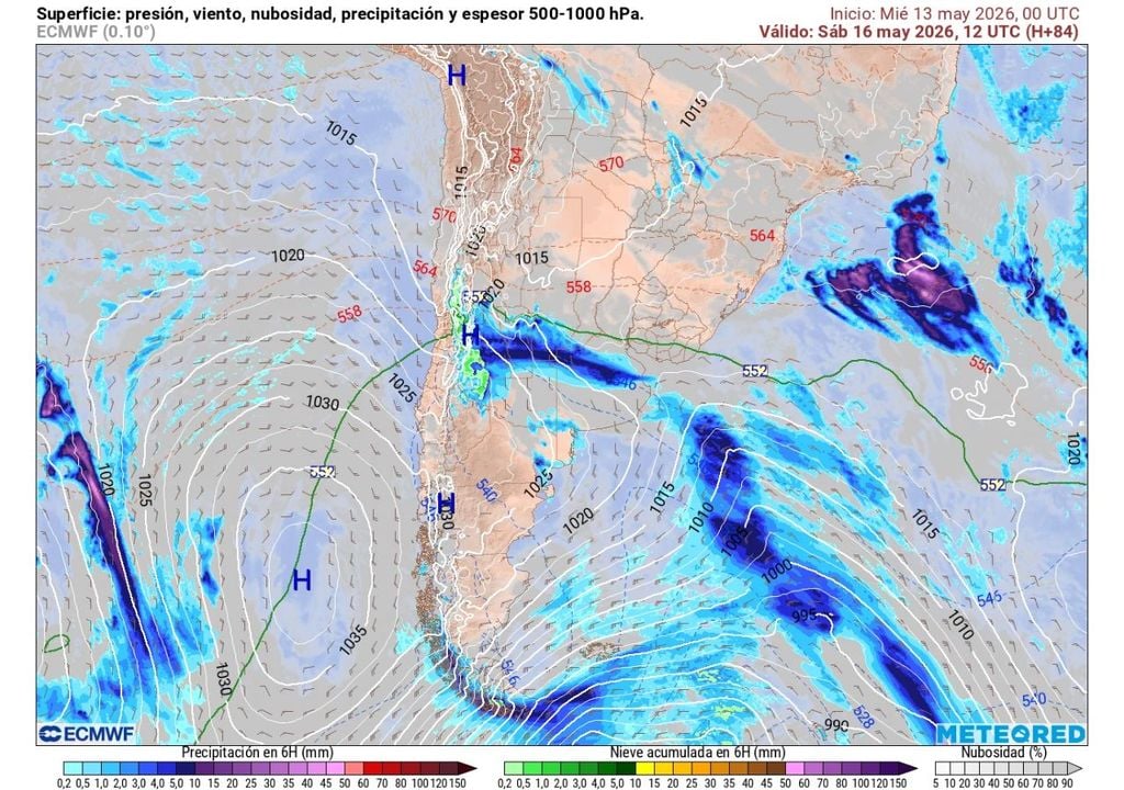 Alta presión fría dominará durante el fin de semana. Cielos despejados y mañanas frías dominarán en la zona central.