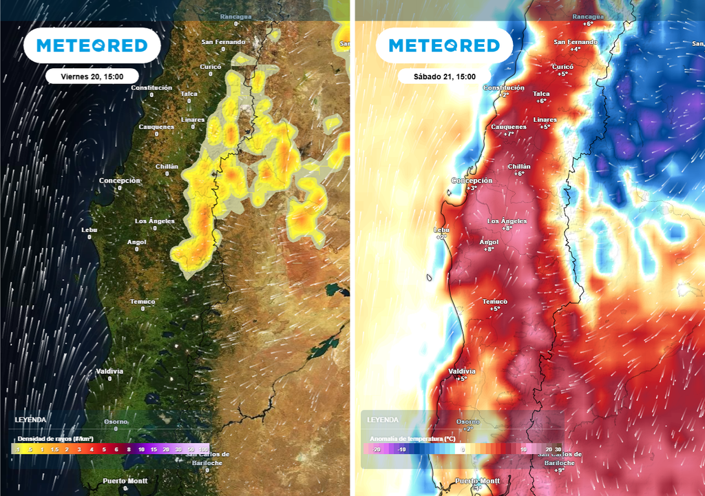 El calor será extremo durante la tarde del sábado (21), principalmente, en la Región de Biobío.