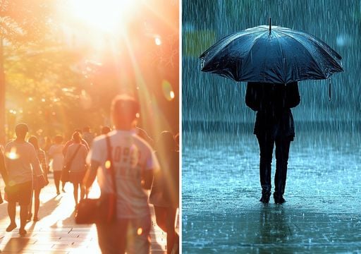 De los 30 &deg;C a la lluvia: el marcado contraste que traer&aacute; este fin de semana largo a Chile