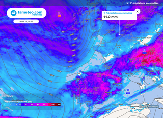 Si prevede altra pioggia la prossima settimana in Francia!  cosa ti aspetti?  Chi sarà interessato? 
