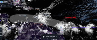 De onda tropical del este a posible tormenta tropical Bonnie