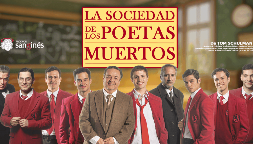 Durante julio se podrá ver en Santiago la obra de la emotiva película de 1989 La Sociedad de los Poetas Muertos. Crédito: Ticketmaster.