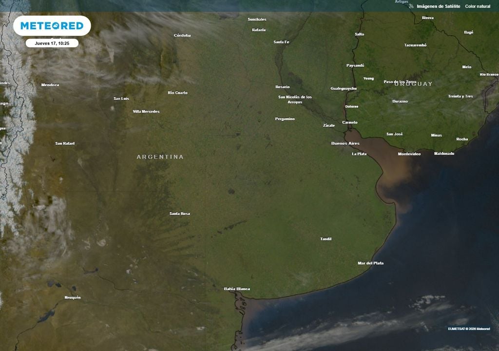 Jueves a pleno sol en Buenos Aires y toda la región central de Argentina.
