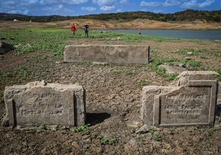 Infolge der großen Dürre auf den Philippinen taucht eine fast 300 Jahre alte Siedlung wieder auf