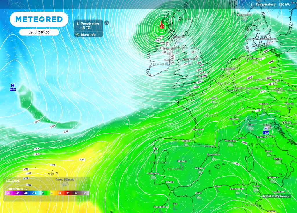 Douceur temporaire en altitude avant le retour du froid.