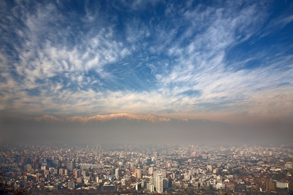 Contaminación Santiago de Chile