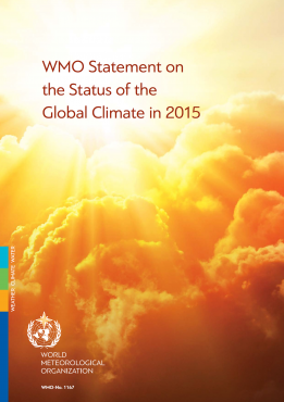 Declaración de la OMM sobre el estado del clima mundial en 2015