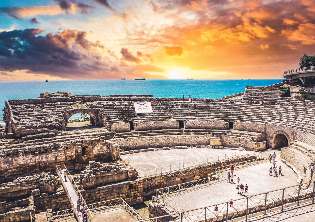 El anfiteatro romano de Tarraco es el emblema de la que fuera capital de la Hispania Citerior.