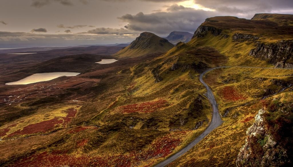 Les paysages de l'Ecosse en automne : sauvages et pénétrants. Les paysages de l'Ecosse en automne : sauvages et pénétrants.