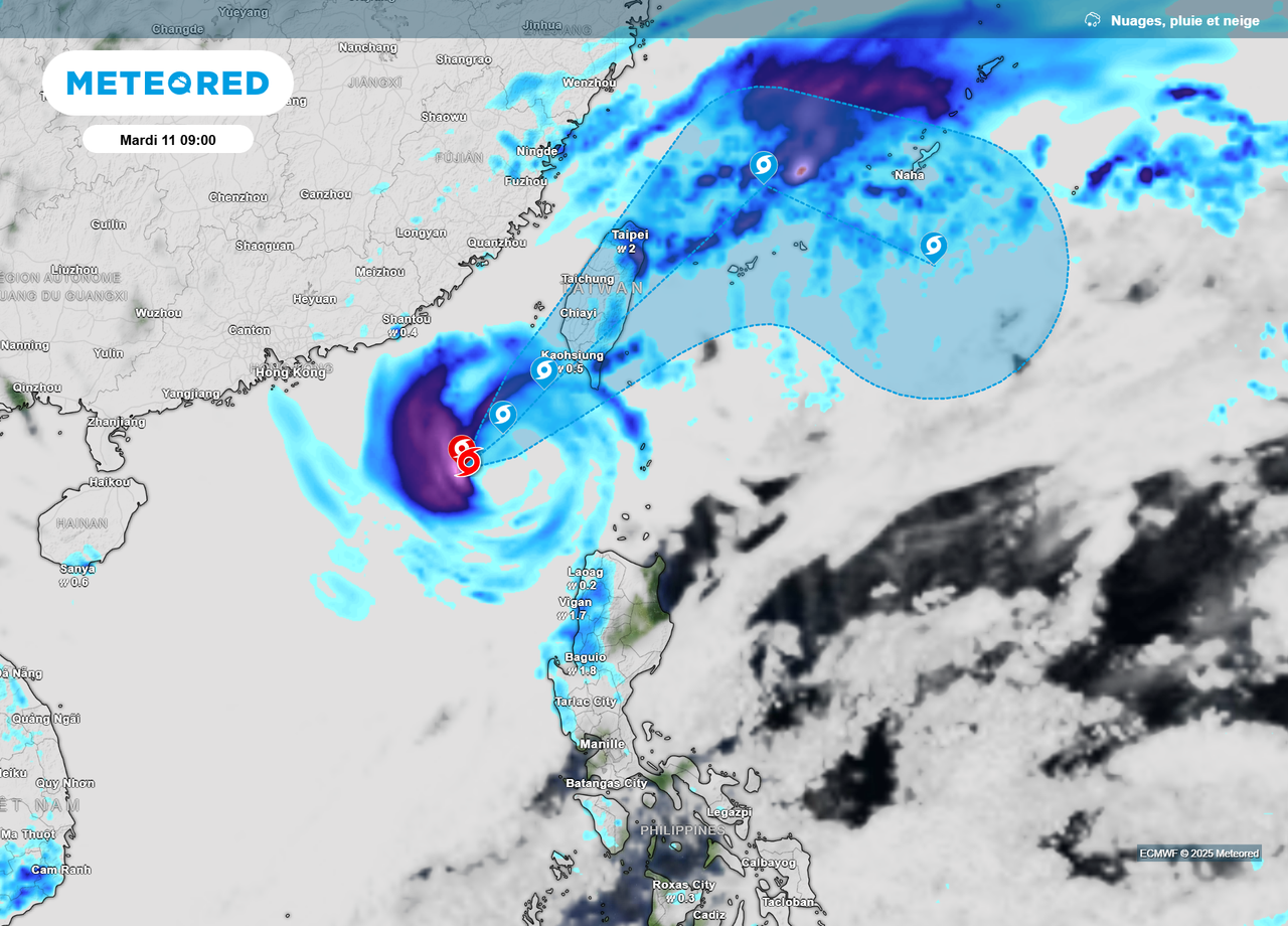 Découvrez les images désastreuses du super typhon Fung-Wong aux Philippines : fera-t-il autant de dégâts à Taïwan ?