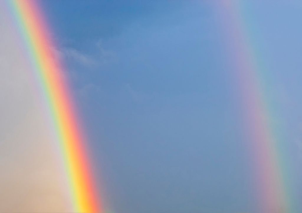 arcoiris como se forman gotas de lluvia sol arcoiris como se forman gotas de lluvia sol