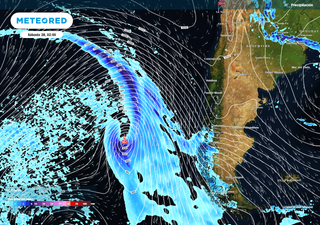 "Dejar&aacute; lluvias en el centro-sur de Chile": se acerca un sistema frontal con rachas de 60 km/h para el fin de semana