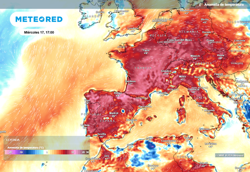 Del 15 al 22 de junio: el mapa de la nueva anomal&iacute;a t&eacute;rmica en Espa&ntilde;a que vigilan los expertos
