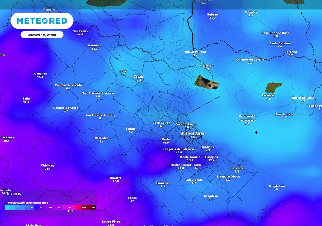 Esta semana tendrá condiciones dinámicas con varios días de lluvia