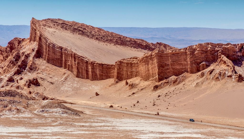 El Anfiteatro, Valle de la Luna. El Anfiteatro, Valle de la Luna.