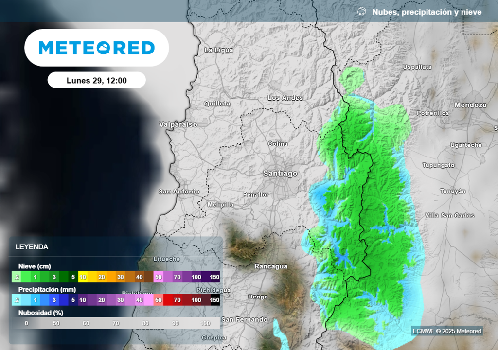 Precipitaciones y nubes