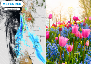 Del calor a los chubascos en 48 horas: semana con calor récord y lluvias que alcanzarían hasta la región de Coquimbo