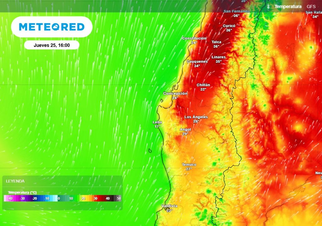 mapa de temperaturas