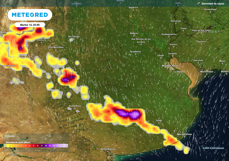 Del calor sofocante a las tormentas: as&iacute; ser&aacute; la semana en Argentina, con varios frentes fr&iacute;os y una Patagonia en alerta