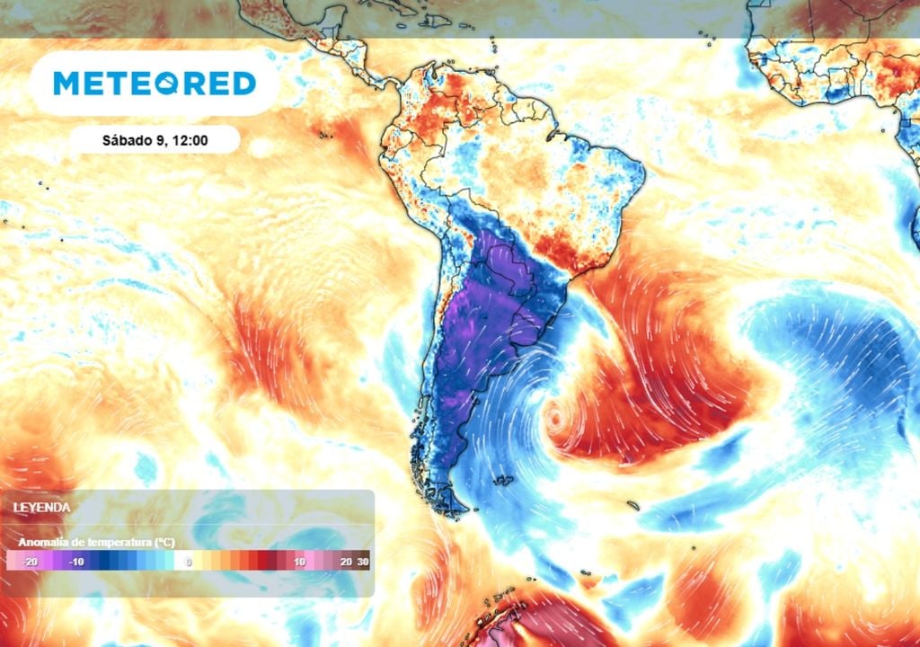 Brusco descenso de temperatura en todo el país desde el viernes