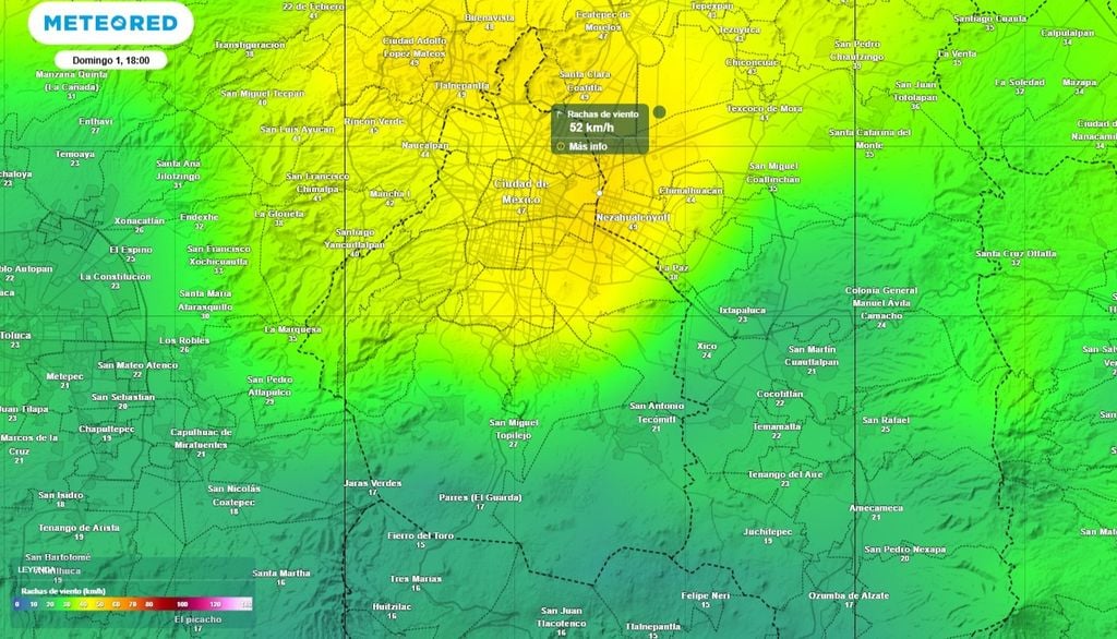Las rachas de viento pueden superar los 50 km/h este domingo 1 de noviembre. Si harás fiestas al aire libre por la tarde, fija bien los objetos y carpas. Las rachas de viento pueden superar los 50 km/h este domingo 1 de noviembre. Si harás fiestas al aire libre por la tarde, fija bien los objetos y carpas.