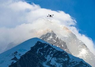 ¡Delivery! Un dron entrega suministros en el Everest y bate el récord de altitud