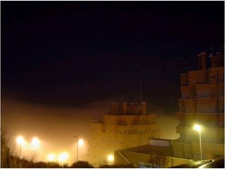 Densidad de niebla récord en 3 años