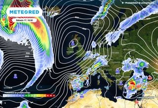 Dentro de 36 horas se formar&aacute; el superanticicl&oacute;n que desencadenar&aacute; el episodio de lluvias en Espa&ntilde;a