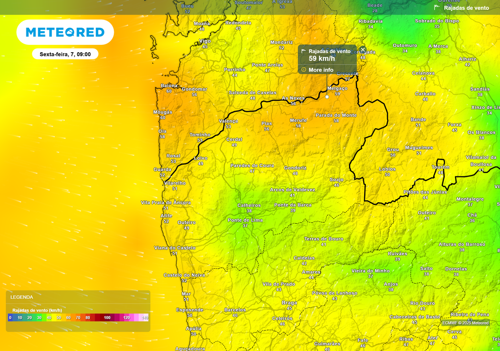 rajadas de vento rajadas de vento