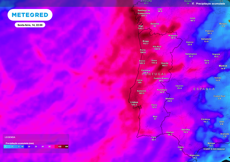 Depressão Claudia prepara-se para afetar Portugal: vêm aí dias de chuva forte e persistente, vento e temperaturas amenas