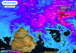 La depresión Augustin podría generar lluvias fuertes, persistentes y torrenciales en los Alpes: posibles inundaciones