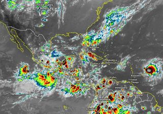 Depresión tropical 13-E podría llegar a tierra como tormenta