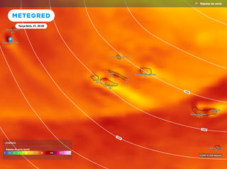 Depress&atilde;o atinge os A&ccedil;ores com pico entre ter&ccedil;a e quarta: vento forte e ondas at&eacute; 10 metros