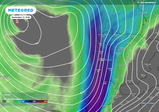 Depressão Claudia chega de rompão na quarta, 12 de novembro: Portugal e Madeira serão bastante afetados pela chuva forte