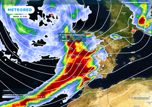 Depressão Claudia mantém-se este fim de semana em Portugal: saiba o que esperar da chuva, vento e trovoada na sua região