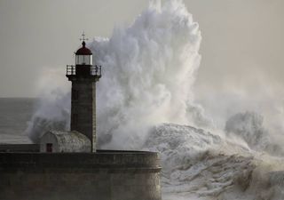 Aviso vermelho devido à depressão Dora: chuva, vento e mar agitado!