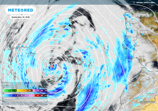 Depress&atilde;o Therese: aproxima-se a toda a velocidade a chuva e vento da anunciada mudan&ccedil;a de tempo em Portugal