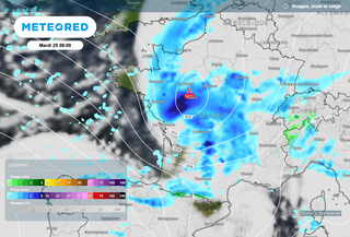 Météo : dépression sur la France ! Plusieurs départements placés en "vigilance jaune" par Météo-France ce mardi ! 