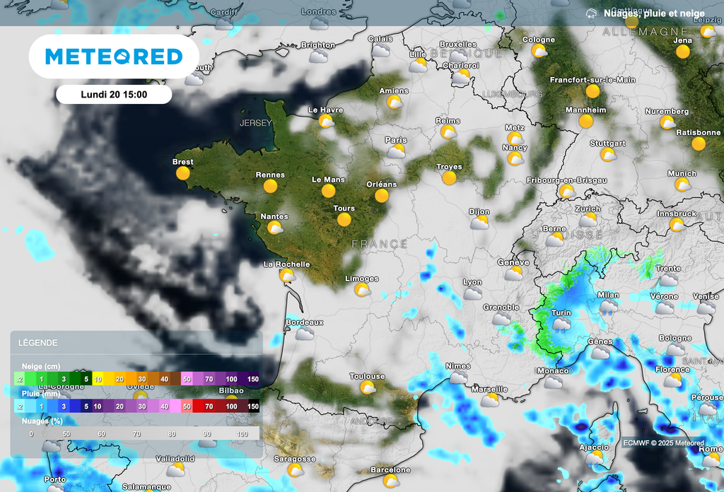 Retour de belles éclaircies sur le nord du pays cet après-midi. Retour de belles éclaircies sur le nord du pays cet après-midi.