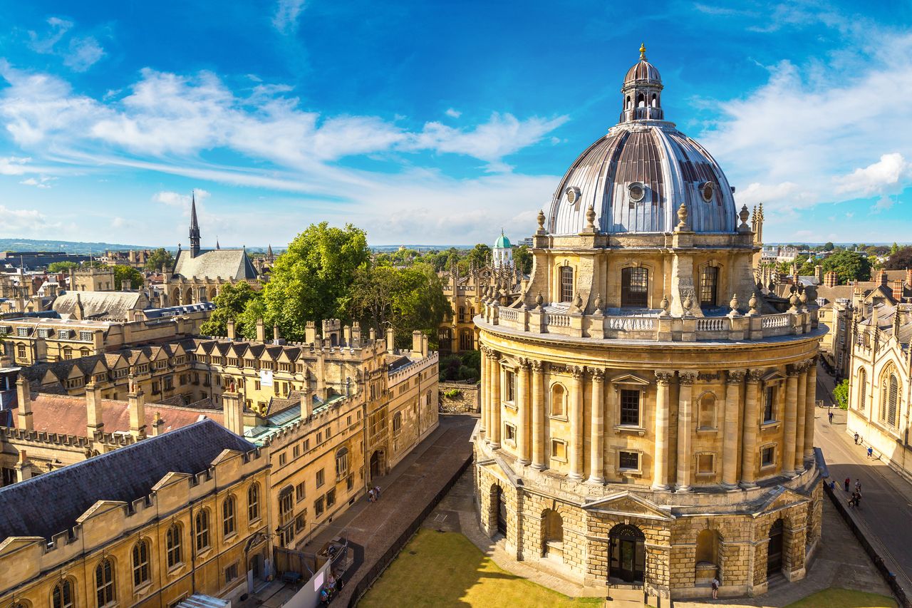 Schöner lesen: Die Radcliffe Camera ist heute ein Lesesaal der Bodleian Library. Foto: Adobe Stock
