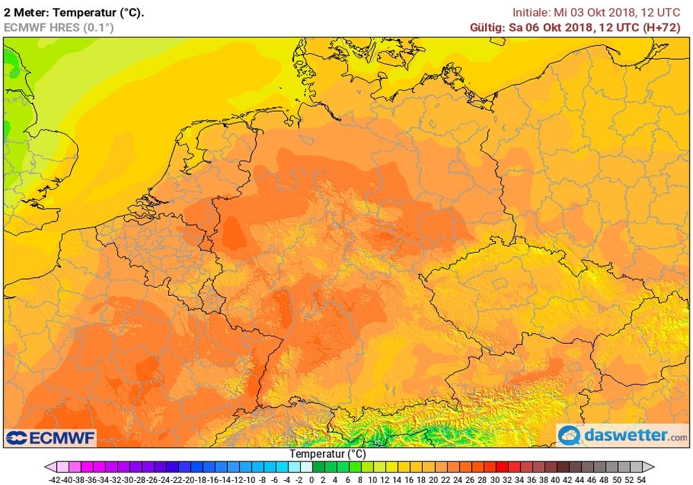 Warmer Samstag Warmer Samstag