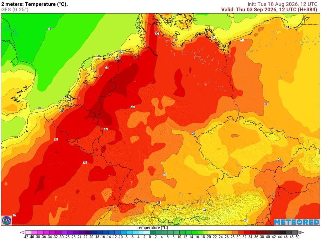 hitzewelle, hitze, wetter Aus Südwesten kommt Anfang September neue Hitze bis nach Deutschland gezogen.