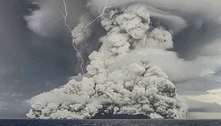 Der Vulkan, der die Atmosph&auml;re reinigte: K&ouml;nnte die unerwartete Entdeckung in Tonga gegen den Klimawandel helfen?